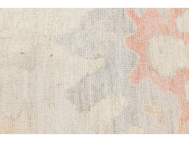 Modern Oushak Wool Rug 12 X 16