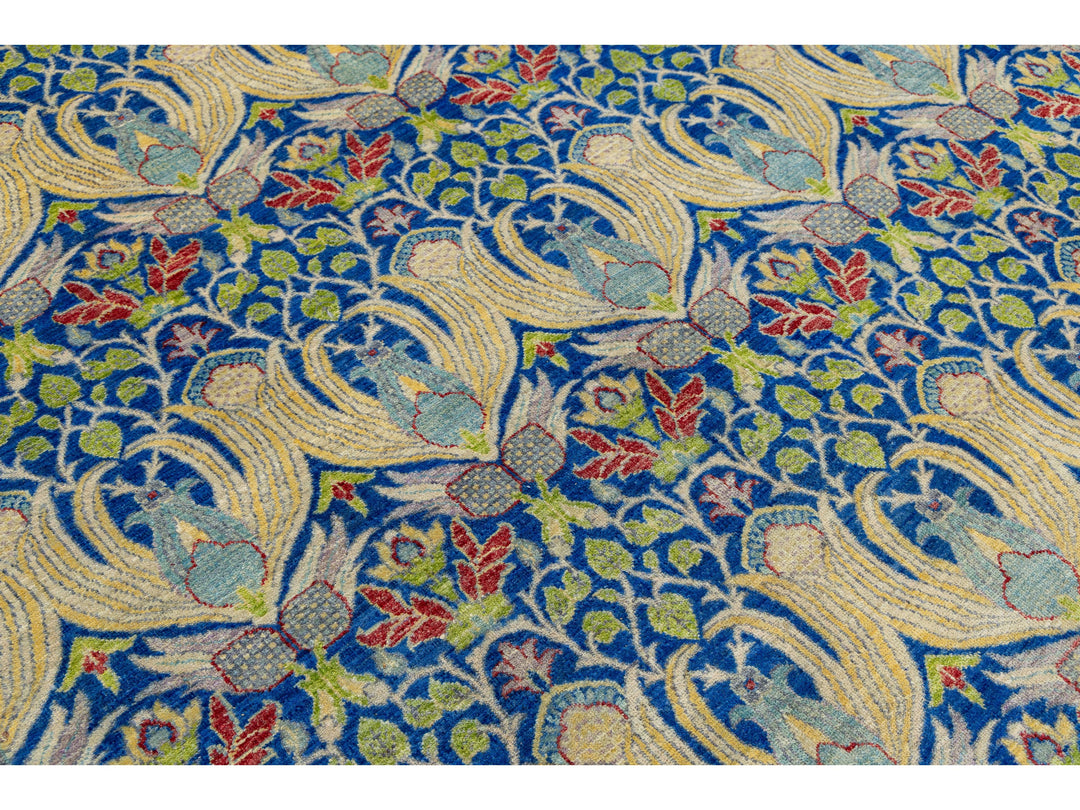 Modern Art &amp; Crafts Wool Rug 10 X 14