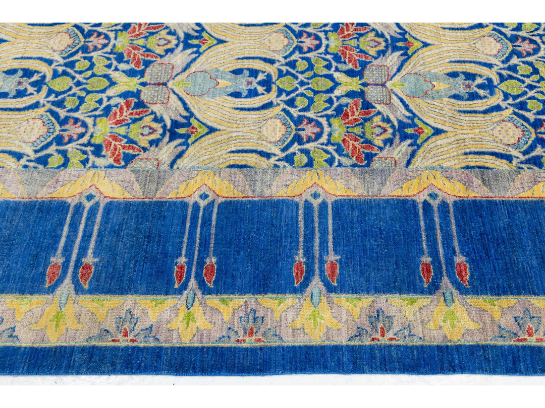 Modern Art &amp; Crafts Wool Rug 10 X 14