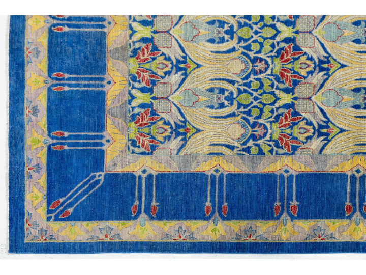 Modern Art &amp; Crafts Wool Rug 10 X 14
