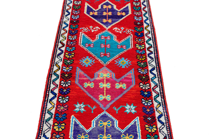 Modern Turkish Wool Runner 3 X 13