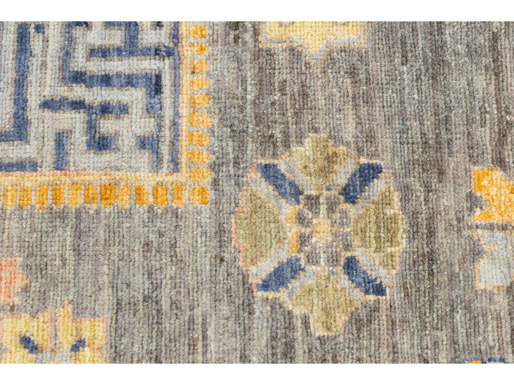Modern Khotan Wool Rug 10 X 12