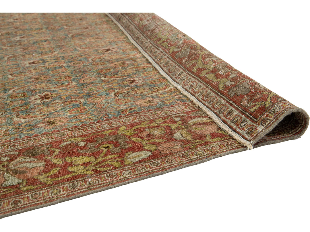 Antique Bidjar Wool Rug 9 X 13