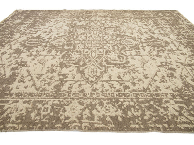 Modern Contemporary Wool Rug 10 X 13