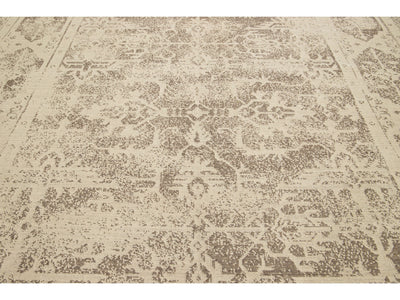 Modern Contemporary Wool Rug 9 X 13