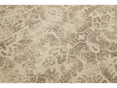 Modern Contemporary Wool Rug 9 X 13