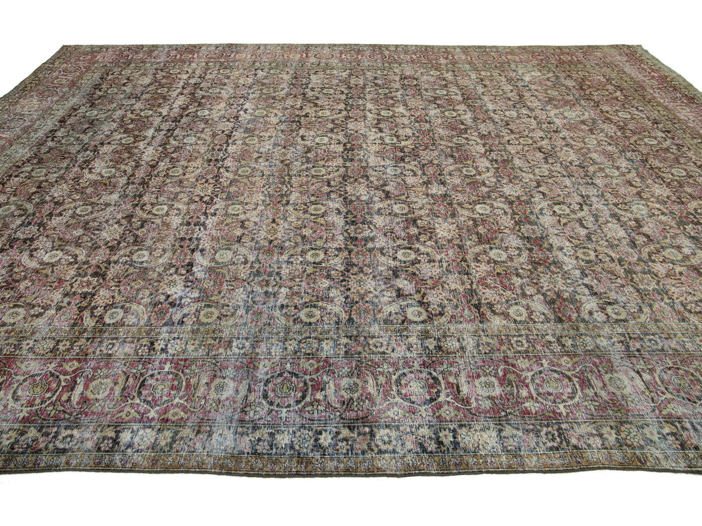 Antique Malayer Wool Rug 11 X 14