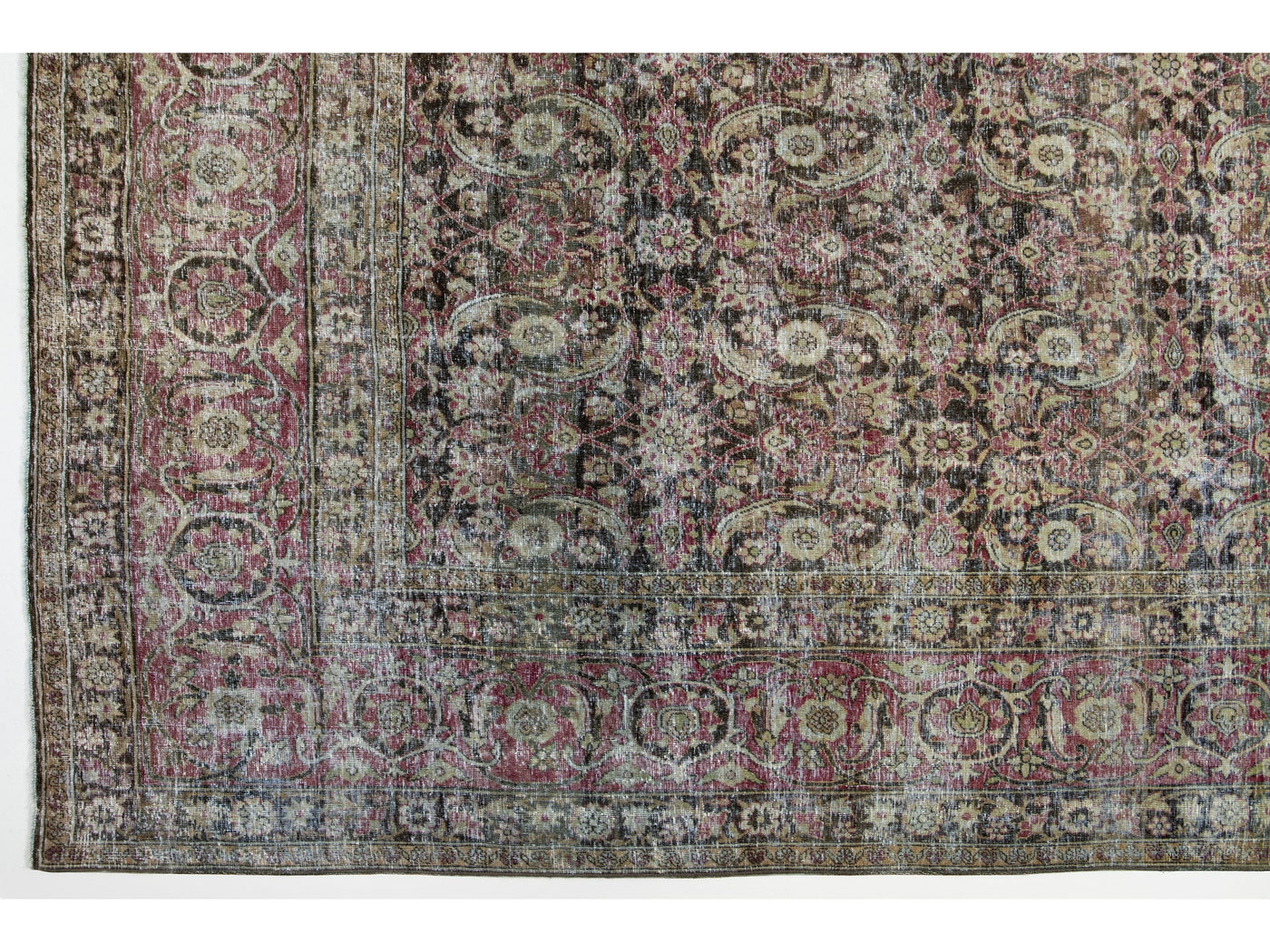 Antique Malayer Wool Rug 11 X 14