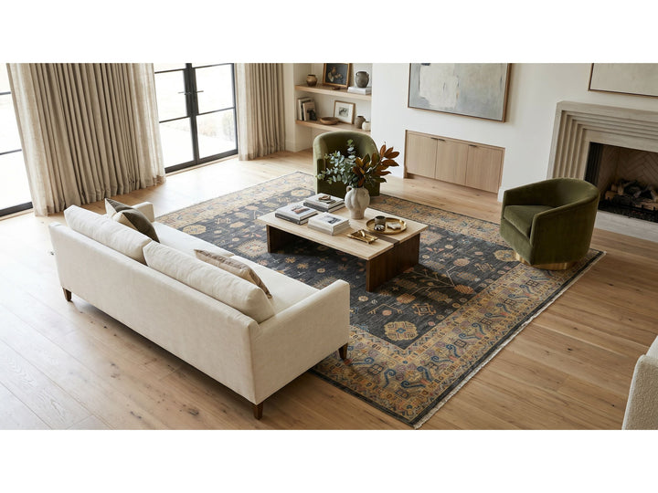 Modern Khotan Wool Rug 10 X 14