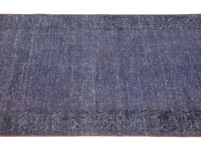 Vintage Distressed Wool Runner 3 X 16