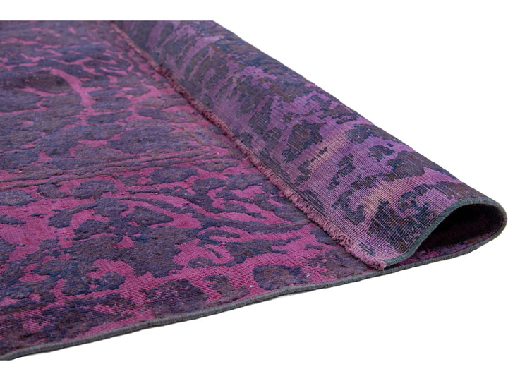 Antique Overdyed Wool Rug 9 X 13
