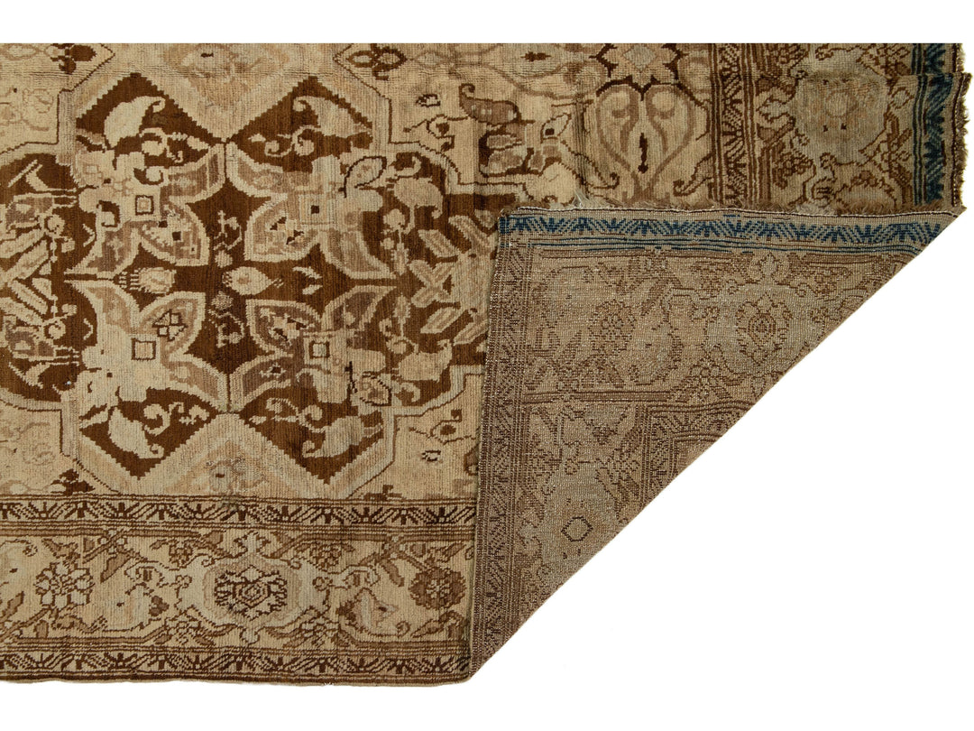 Antique Karabagh Wool Rug 7 X 19