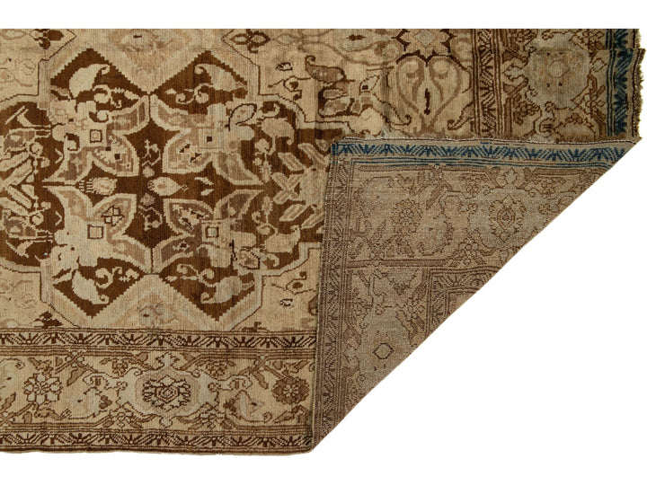 Antique Karabagh Wool Rug 7 X 19