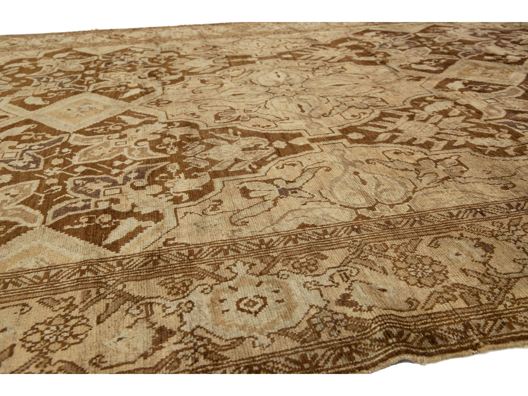 Antique Karabagh Wool Rug 7 X 19