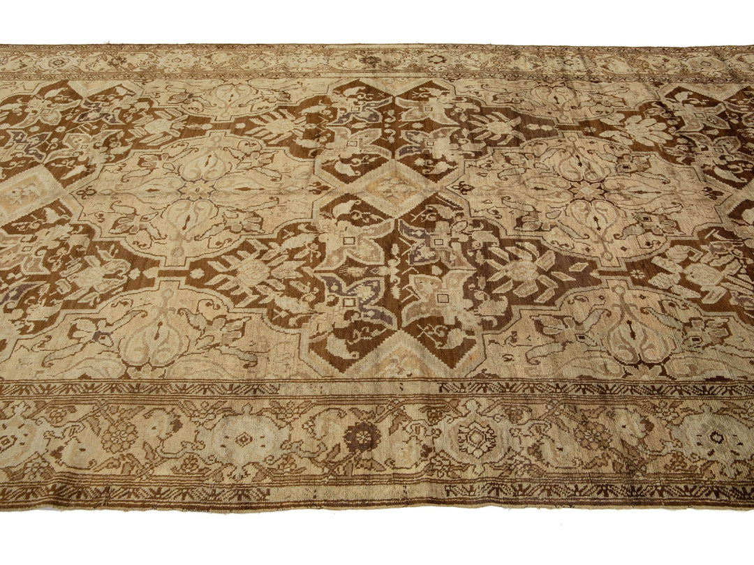 Antique Karabagh Wool Rug 7 X 19