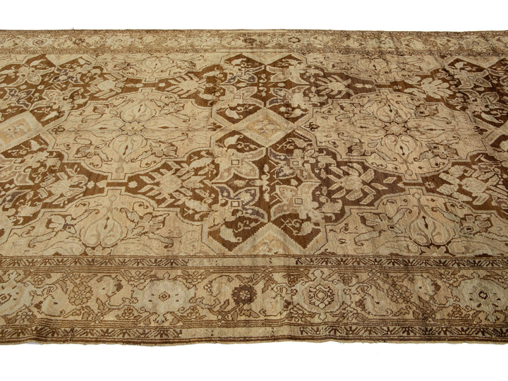Antique Karabagh Wool Rug 7 X 19