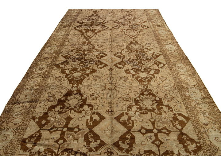 Antique Karabagh Wool Rug 7 X 19