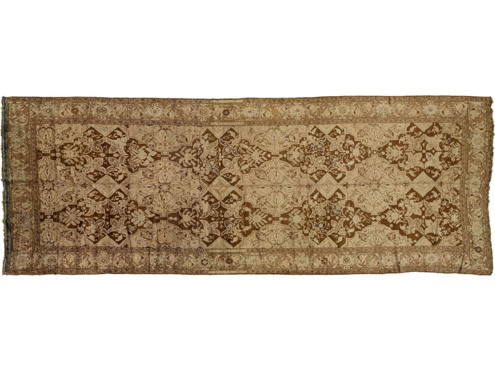 Antique Karabagh Wool Rug 7 X 19