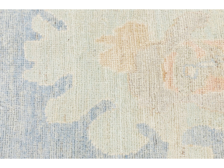 Modern Oushak Wool Rug 10 X 14