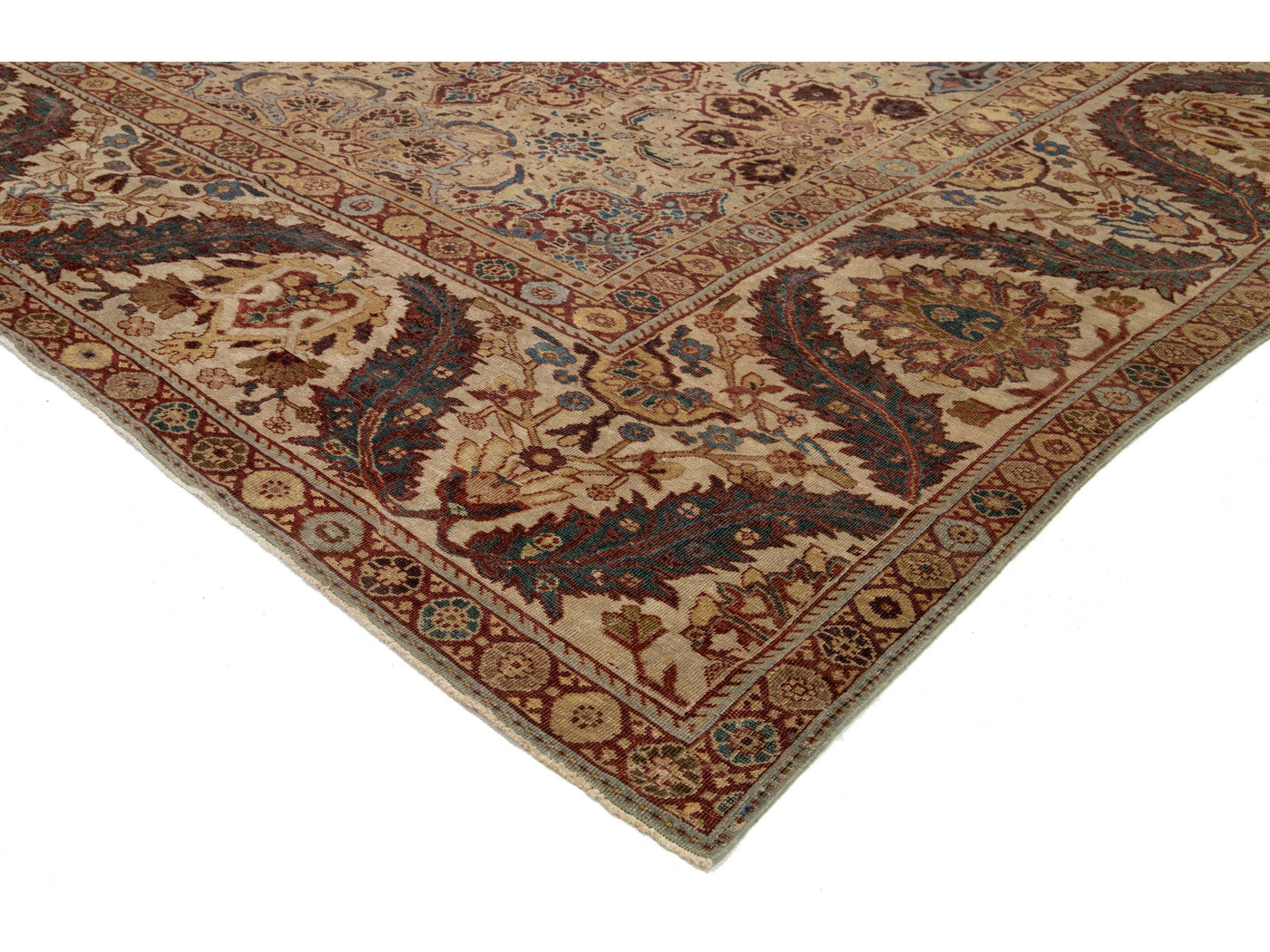 Antique Persian Sultanabad Wool Rug 16 X 19