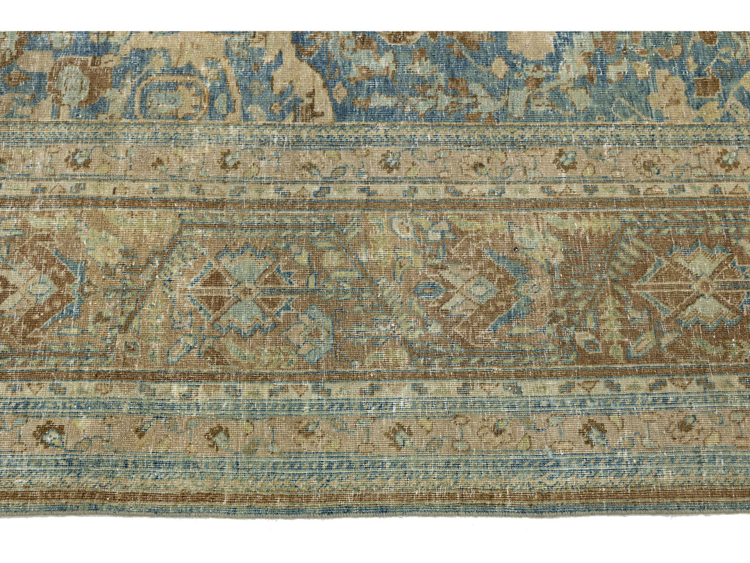 Antique Mahal Wool Rug 11 X 14