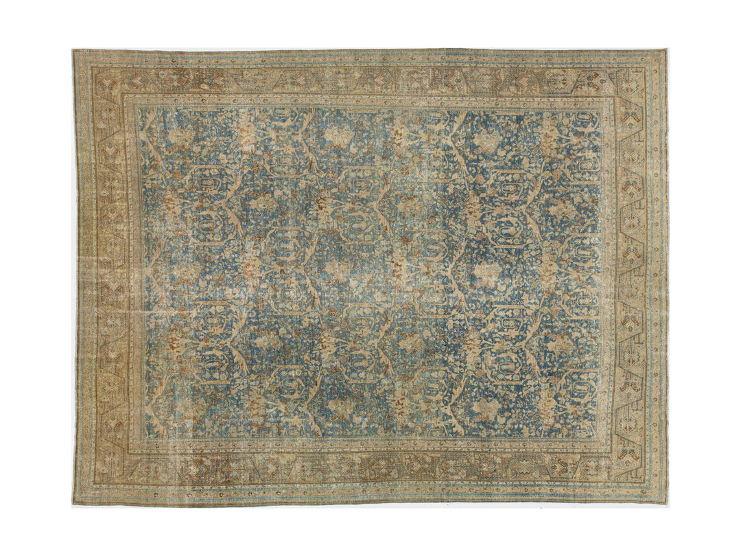 Antique Mahal Wool Rug 11 X 14