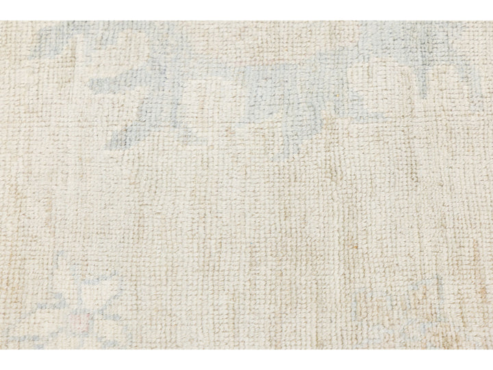 Modern Oushak Wool Rug 10 X 14