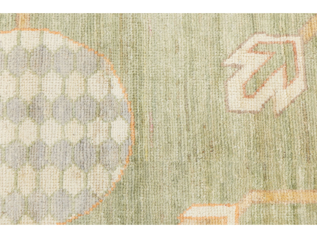 Modern Khotan Wool Rug 12 X 15