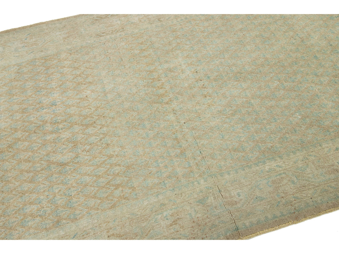 Antique Malayer Wool Runner 4 X 13