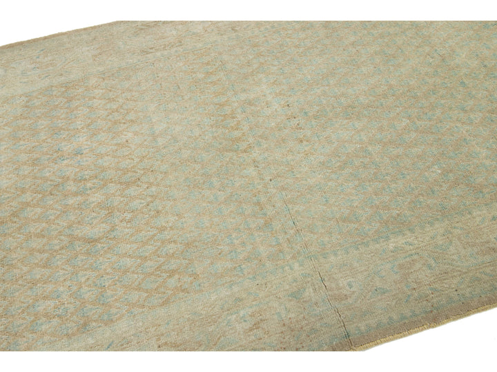 Antique Malayer Wool Runner 4 X 13