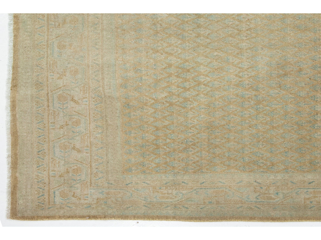 Antique Malayer Wool Runner 4 X 13