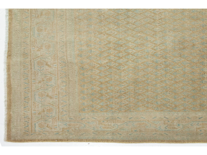 Antique Malayer Wool Runner 4 X 13