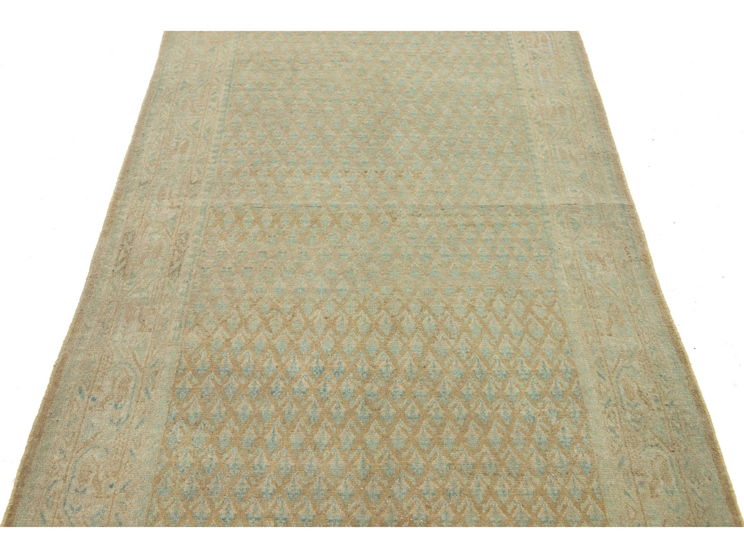 Antique Malayer Wool Runner 4 X 13