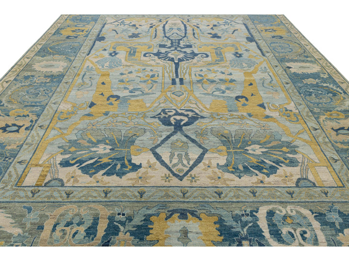 Modern Bidjar Wool Rug 12 X 15