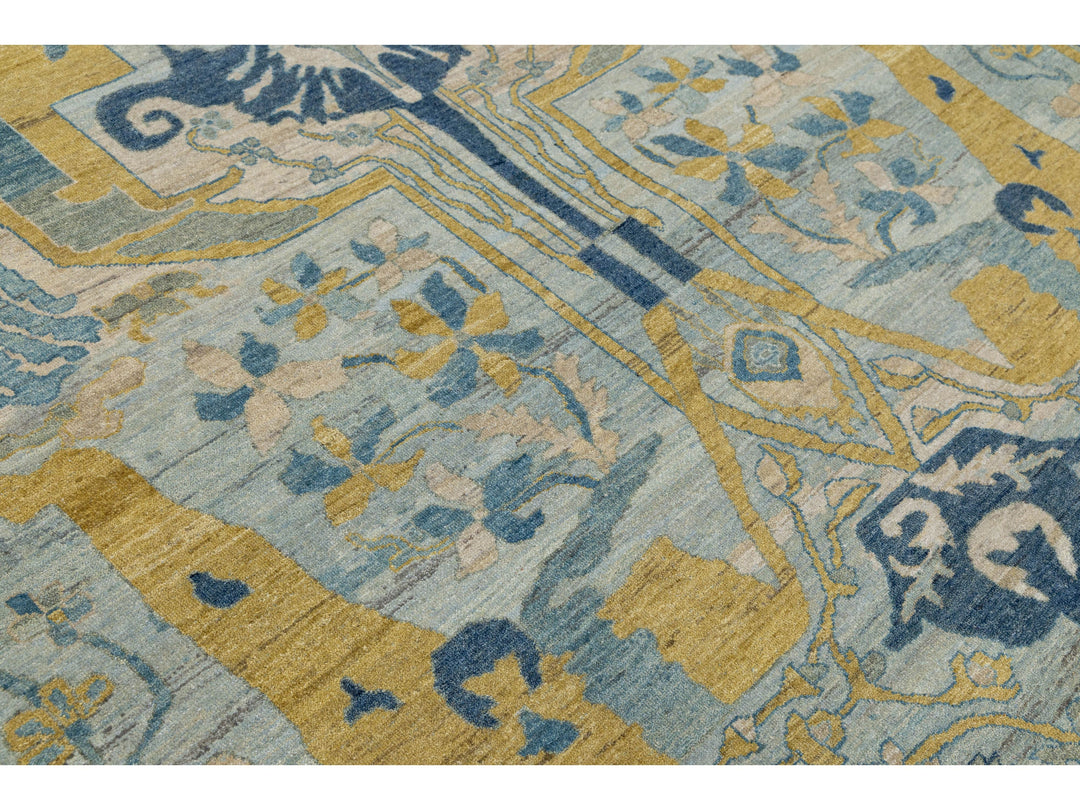 Modern Bidjar Wool Rug 12 X 15