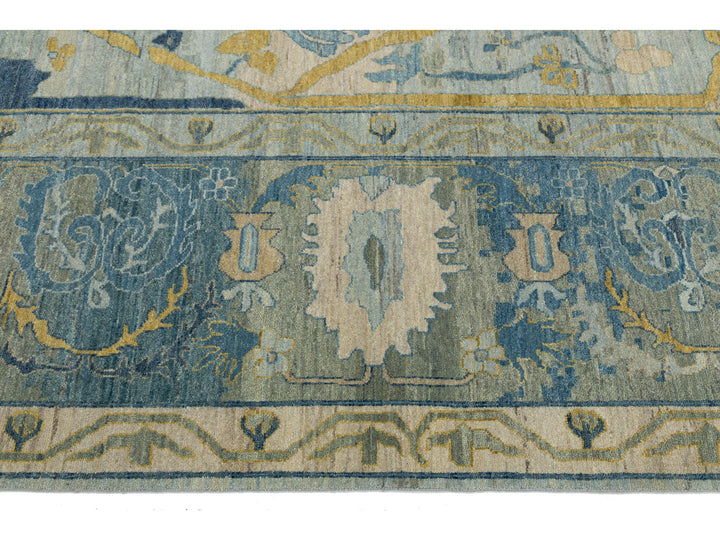 Modern Bidjar Wool Rug 12 X 15