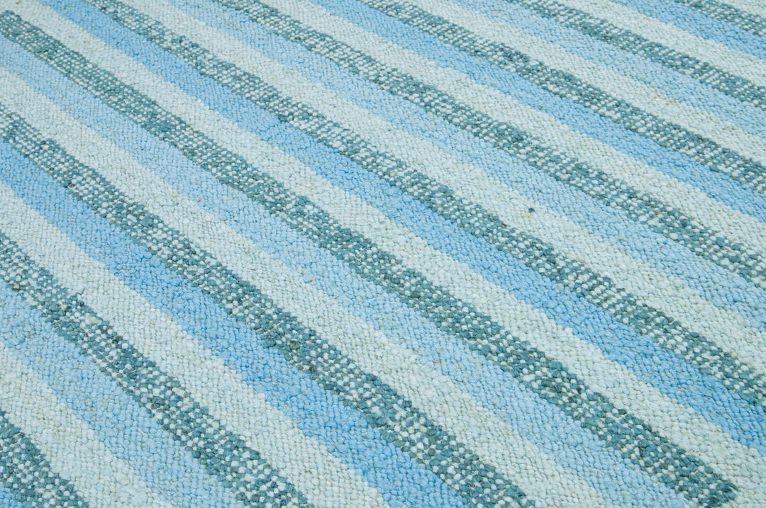 Modern Swedish Wool Rug 6 X 9