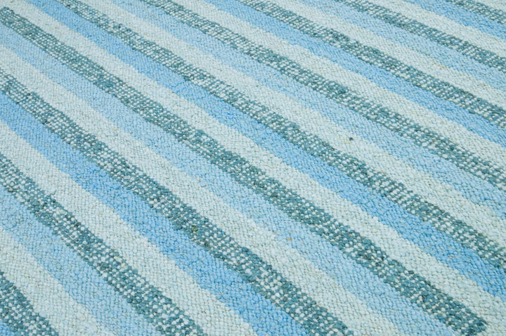 Modern Swedish Wool Rug 6 X 9