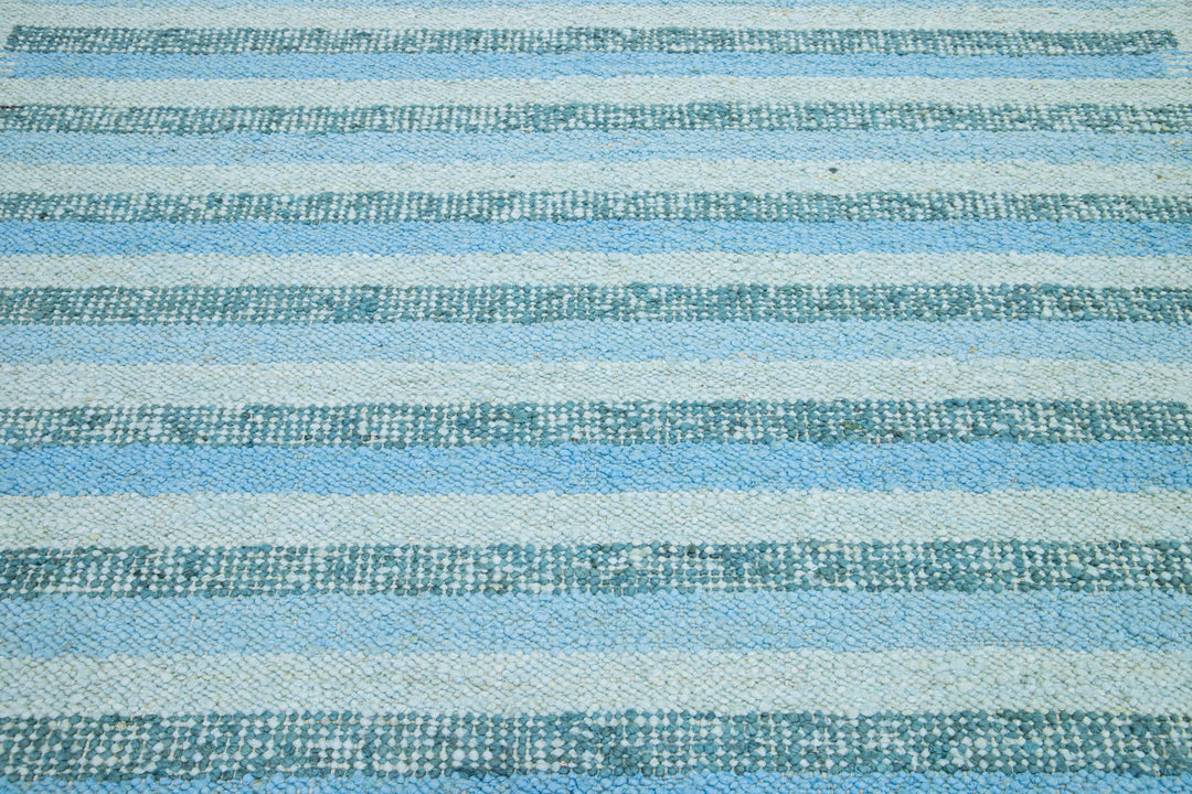 Modern Swedish Wool Rug 6 X 9