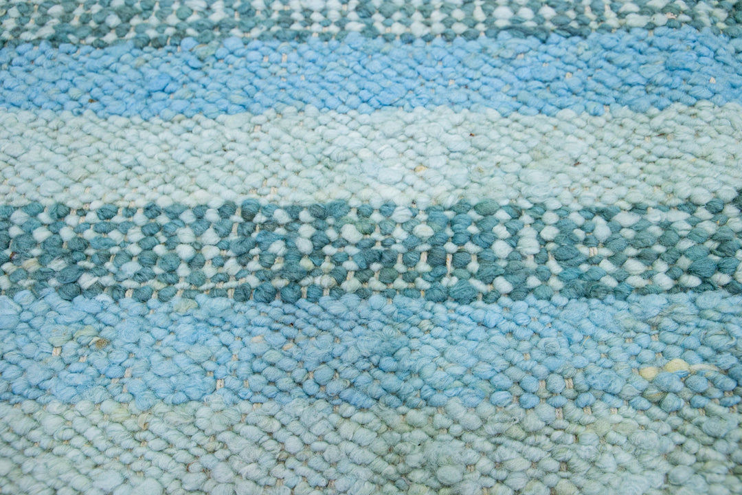 Modern Swedish Wool Rug 6 X 9