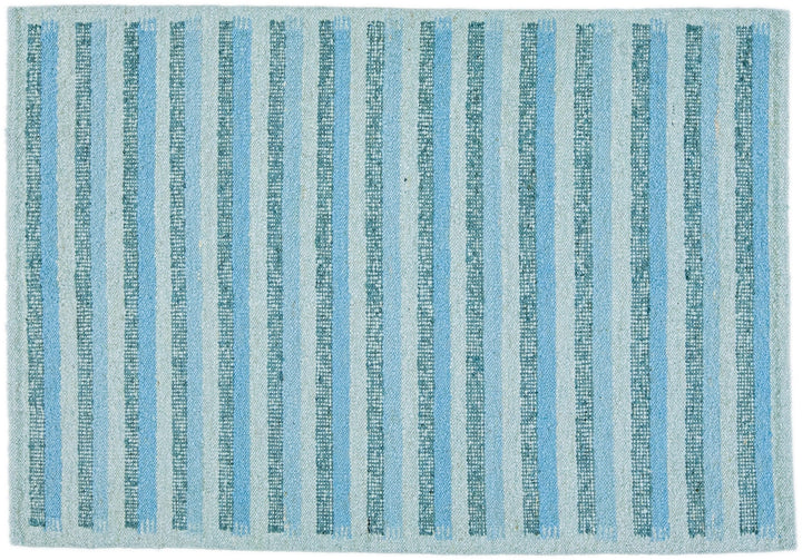 Modern Swedish Wool Rug 6 X 9