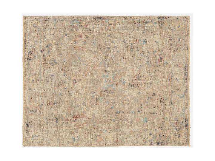 Modern Abstract Wool Rug 8 X 10