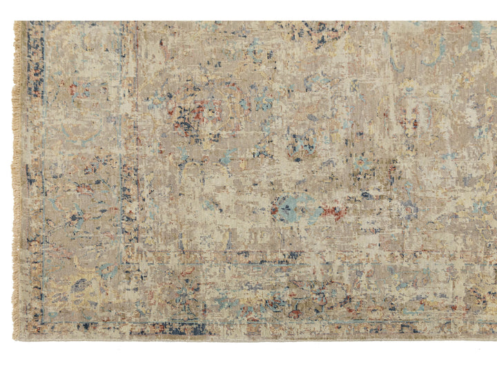 Modern Abstract Wool Rug 8 X 10