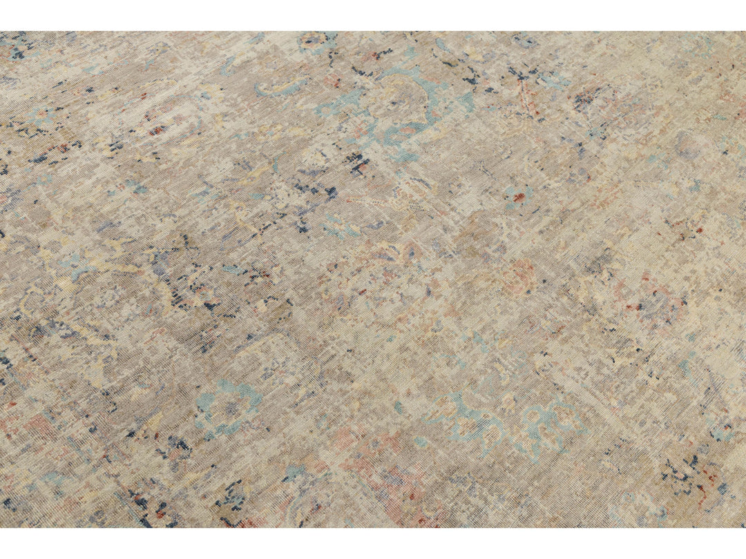 Modern Transitional Wool Rug 8 X 10