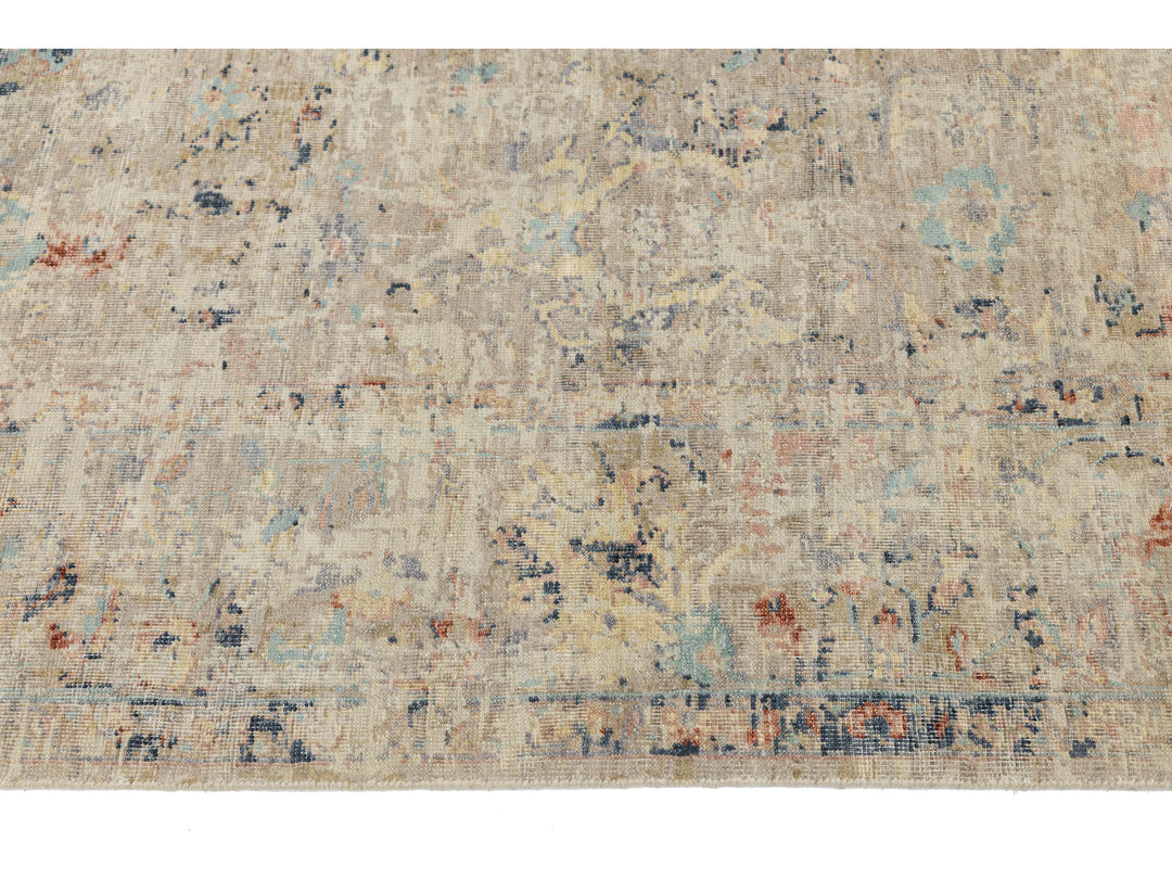 Modern Transitional Wool Rug 8 X 10