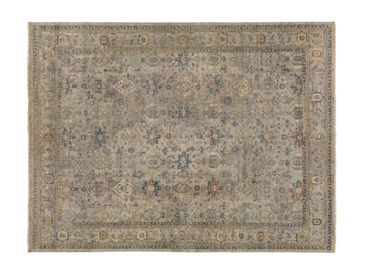 Modern Tabriz Wool Rug 11 X 15
