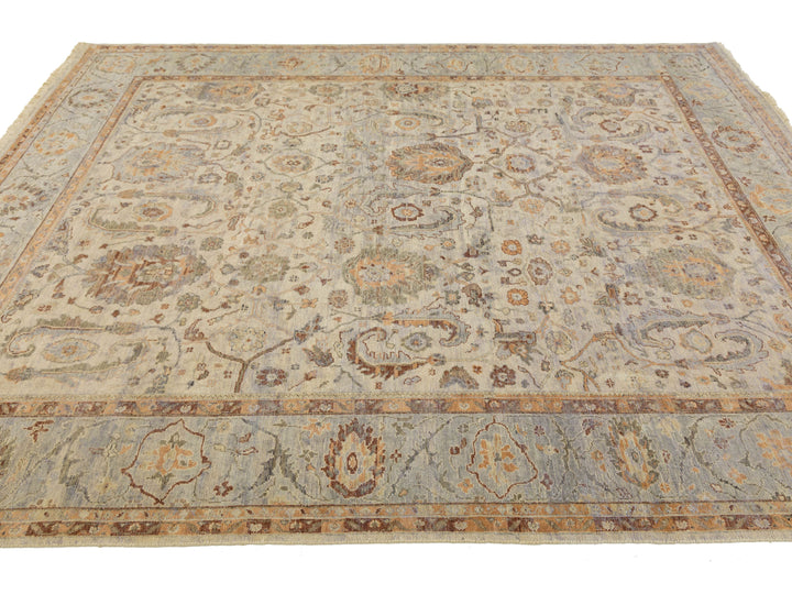 Modern Tabriz Wool Rug 8 X 10