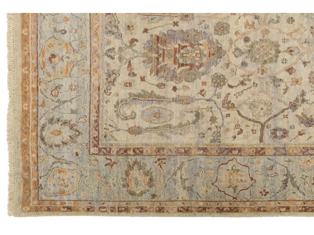 Modern Tabriz Wool Rug 8 X 10
