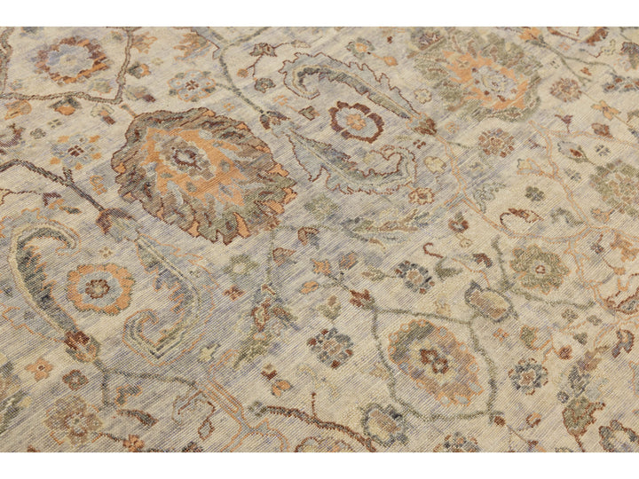 Modern Tabriz Wool Rug 8 X 10