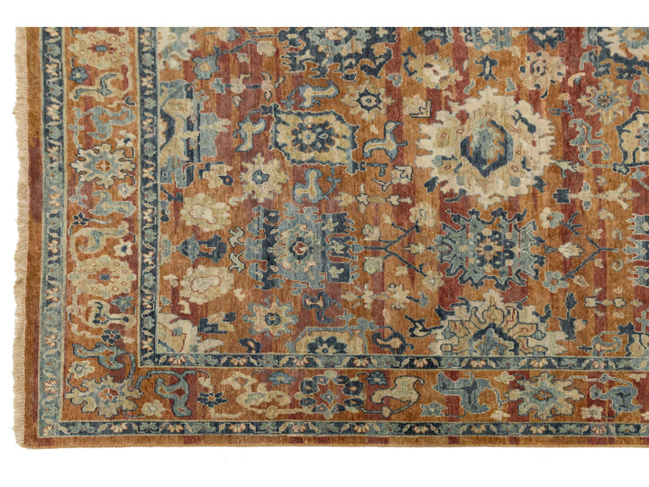 Modern Tabriz Wool Rug 9 X 11